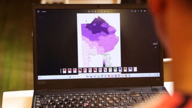 la unlp creo mapas que muestran el impacto de pesticidas y fertilizantes en el suelo