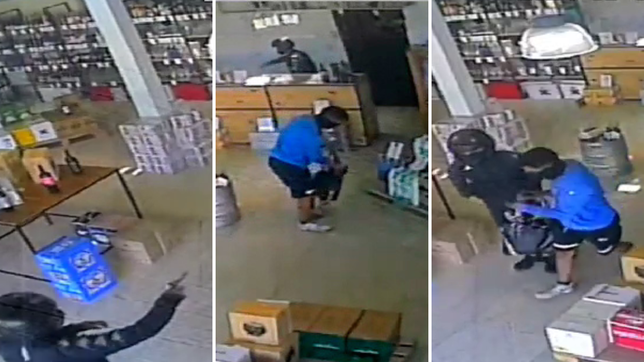 asaltaron un local de bebidas y se llevan dinero y botellas de whisky por $700.000
