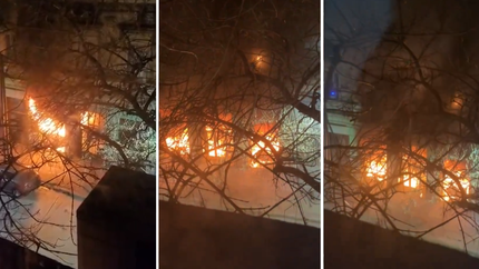 Fuego, humo y alerta: un nuevo incendio tuvo en vilo a los vecinos de La Plata