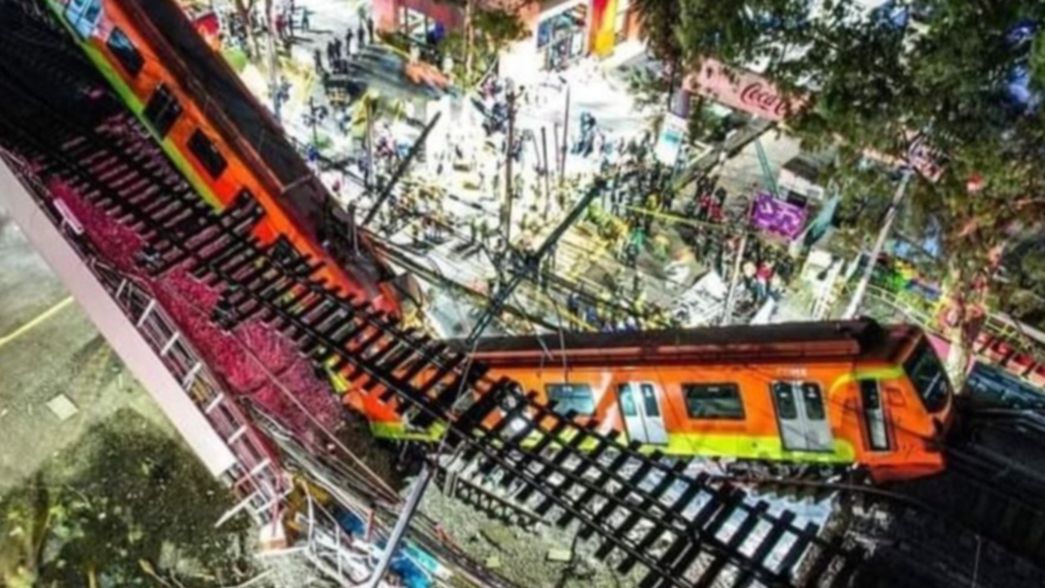 Las fotos más impactantes del colapso del metro en México