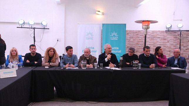 julio alak conformo la junta comunal de ringuelet y se anuncio el plan de obras para el barrio