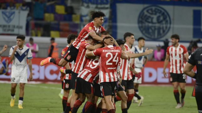estudiantes juega su quinta final en 573 dias: otra vez con velez en el camino