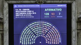 los diputados aprobaron investigar la participacion de javier milei en la criptoestafa