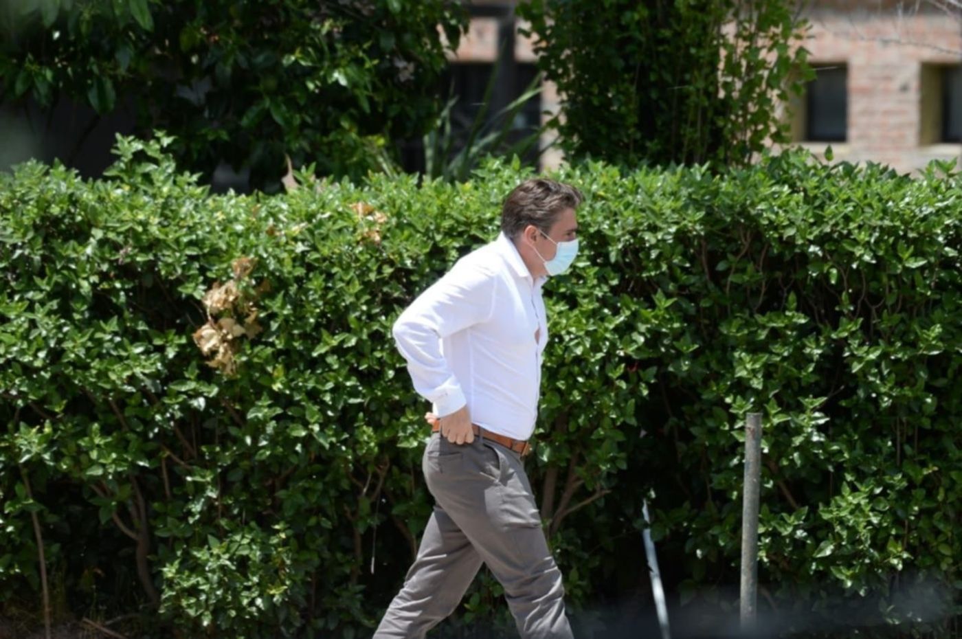 almuerzo de intendentes de Juntos por el Cambio Julio Garro en el club San Luis - almuerzo de intendentes de Juntos por el Cambio en el club San Luis de La Plata