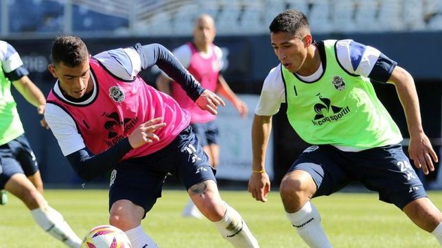 gimnasia entrena y pedro troglio va dejando todo listo para viajar a parana