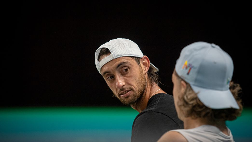 Tirante genera ilusión en el debut argentino ante Corea del Sur por la Copa Davis