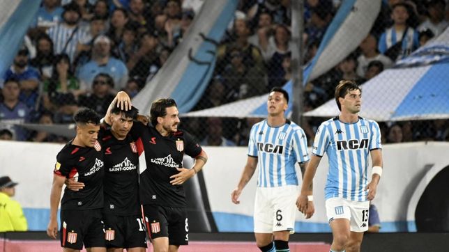estudiantes le gano a racing en un partido vibrante y lo bajo de la lucha por el titulo