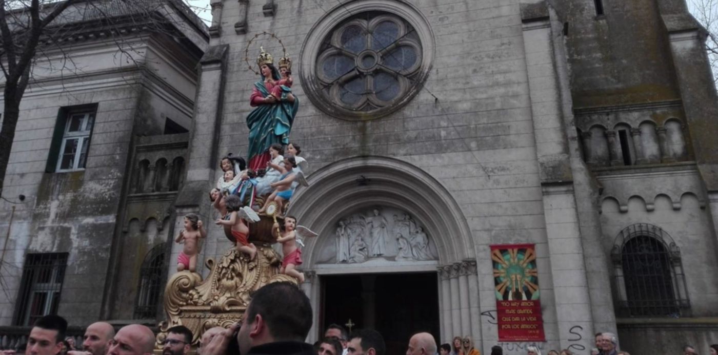 La Plata celebra la festividad de la Mamma Nostra en Parque Castelli.