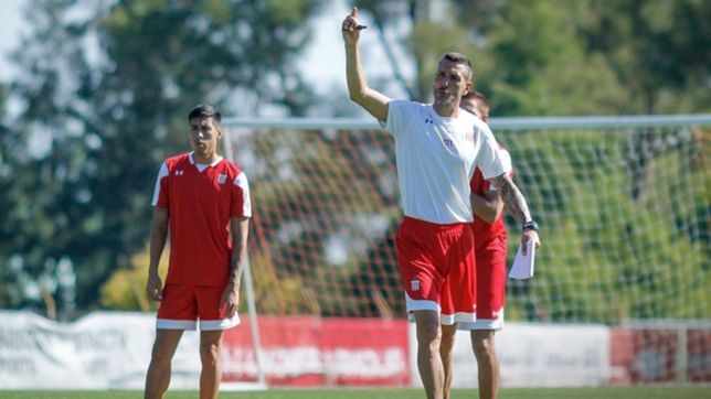 con lesionados y algunas dudas, estudiantes trabaja pensando en el clasico