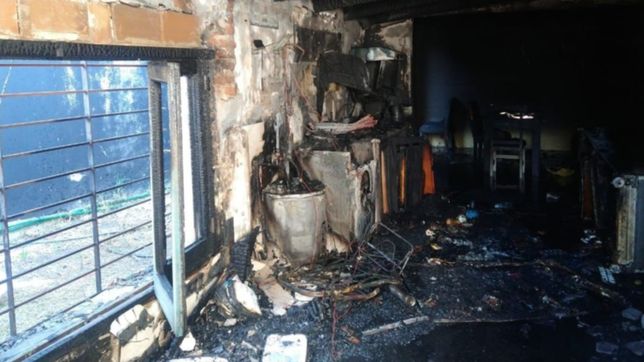 dramatico incendio en la plata: una adolescente y una nena fueron rescatadas de milagro