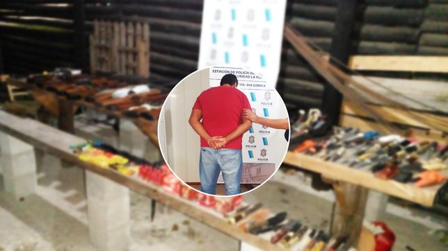 juzgan en la plata a un hombre acusado de atacar a su expareja y tener un arsenal en su vivienda