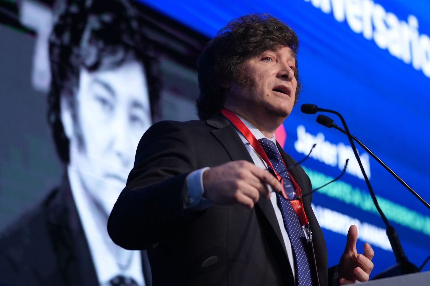 El dirigente apuntó contra Javier Milei.