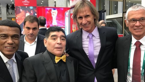 El inesperado regalo de Maradona a Gareca que escondía una historia especial