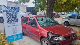 se entrego el automovilista de la plata que huyo tras chocar una moto: una mujer lucha por su vida