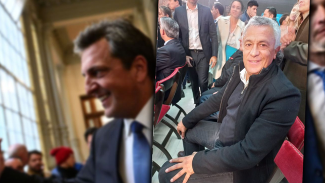 ¿que hacia pipo gorosito en casa rosada durante la jura de sergio massa?