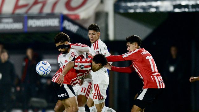 estudiantes dio pelea, empato con flamengo y define la historia en el maracana