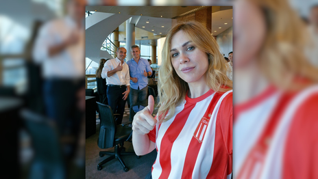 Lilia Lemoine se mostró con la camiseta de Estudiantes en plena tensión del Gobierno con la AFA Lilia Lemoine se mostró con la camiseta de Estudiantes en plena tensión del Gobierno con la AFA