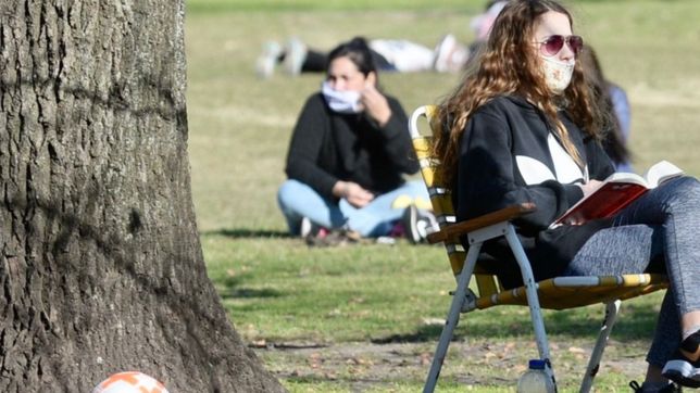martes con algunas nubes y temperatura agradable en la plata