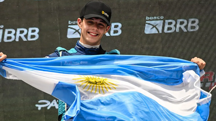 La promesa del automovilismo argentino que se suma al equipo de Colapinto y sueña con la Fórmula 1