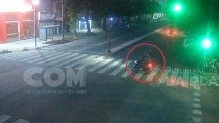 Raid delictivo e impactante persecución por las calles de La Plata