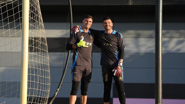 rulli salio a bancar al dibu martinez y conto que le dijo cuando lo llamo