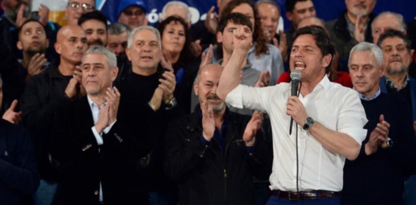 Acto de Kicillof en Ensenada - Axel Kicillof en Ensenada