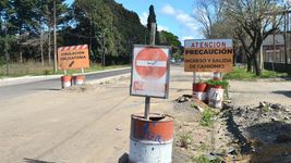 otra obra paralizada por el gobierno complica el transito en una zona clave de la plata otra obra paralizada por el gobierno complica el transito en una zona clave de la plata