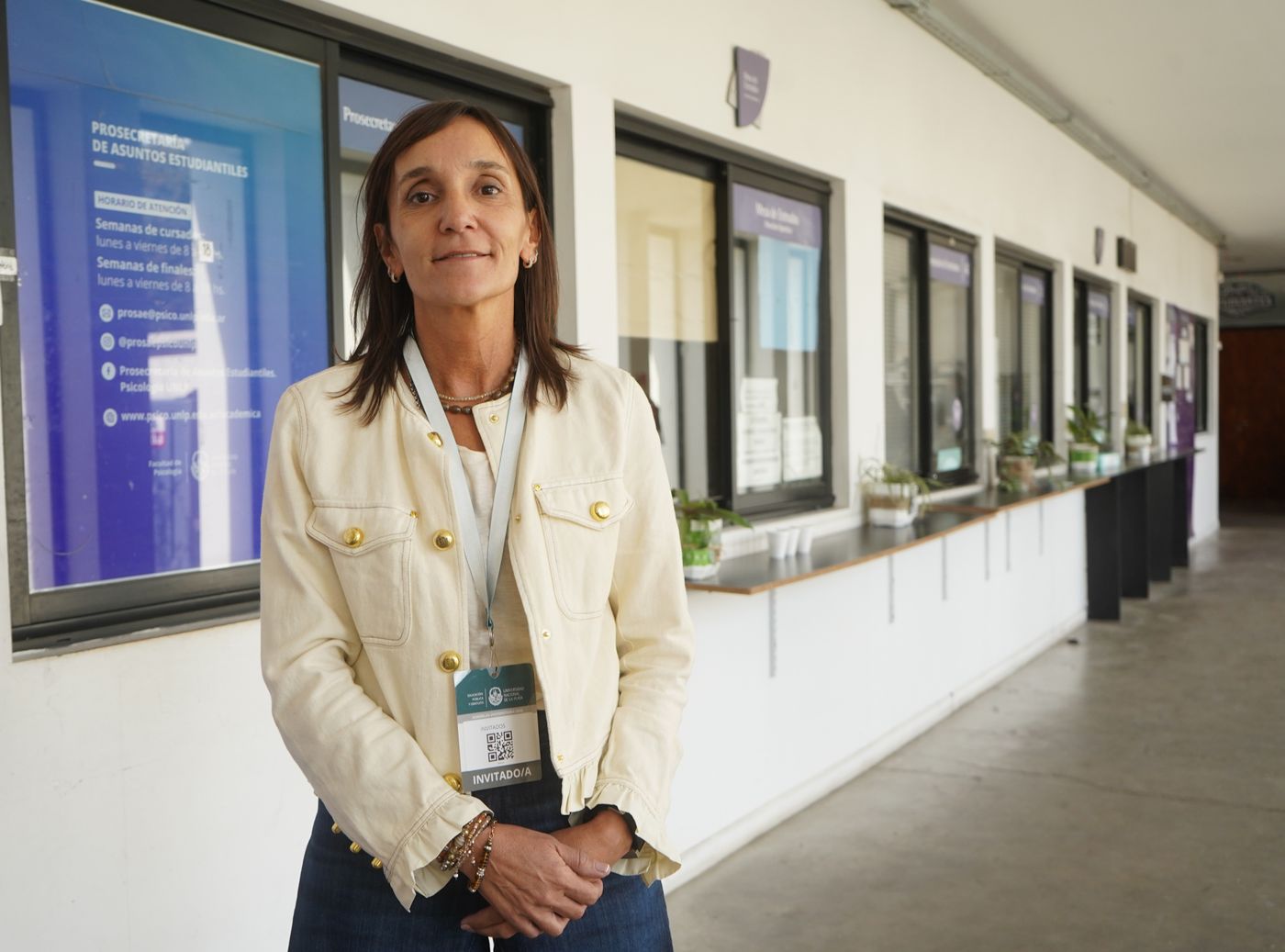 Ayelén Sidun en la Asamblea Universitaria