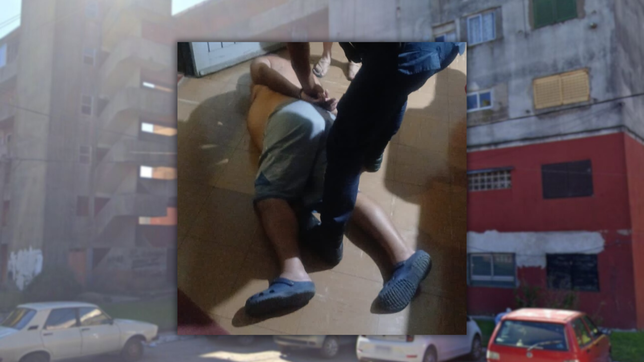 la version del accidente que quiso instalar el hombre que mato a un vecino 