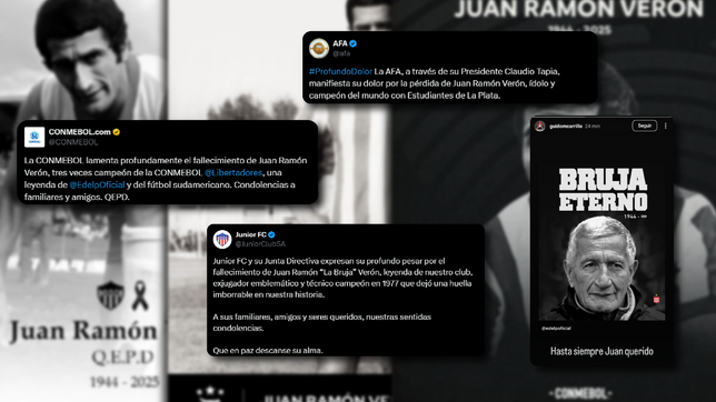 los mensajes de despedida por la muerte de la bruja veron