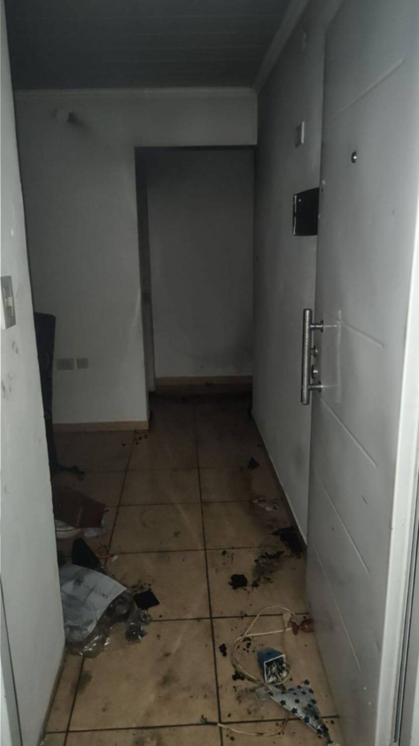 El incendio ocurrió en un departamento de la calle 122 entre 17 y 18, en Berisso.