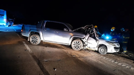 cinco personas murieron en un brutal choque a pocos kilometros de la plata cinco personas murieron en un brutal choque a pocos kilometros de la plata