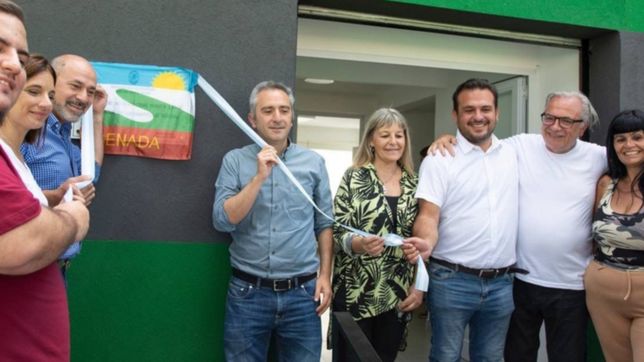 secco y el cuervo larroque inauguraron un centro de integracion en ensenada