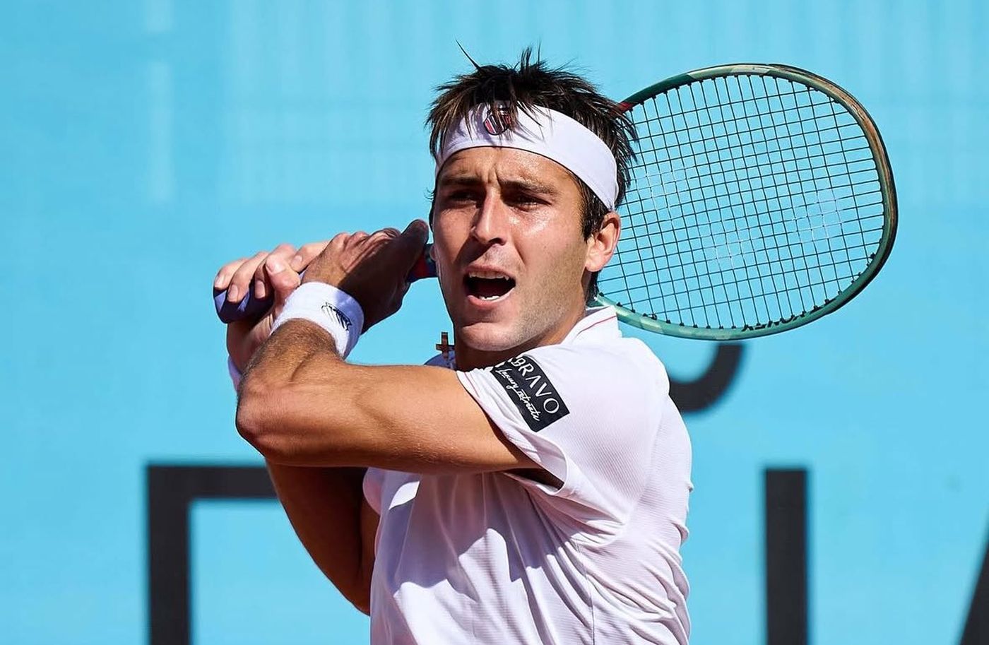Tomás Etcheverry quedó eliminado del Madrid Open tras caer frente a Lorenzo Musetti.