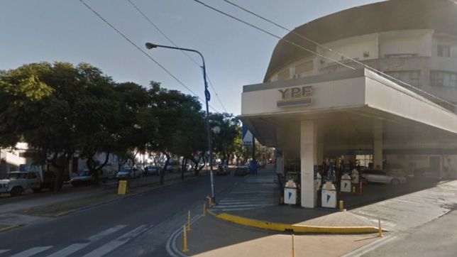 robo en una estacion de servicios del centro y los playeros casi lo linchan