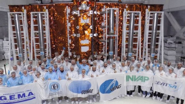 cuenta regresiva para el lanzamiento del saocom 1b, el satelite con gran aporte de la unlp
