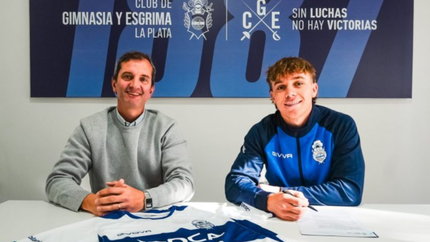 Gimnasia oficializó la renovación de Steimbach hasta 2028