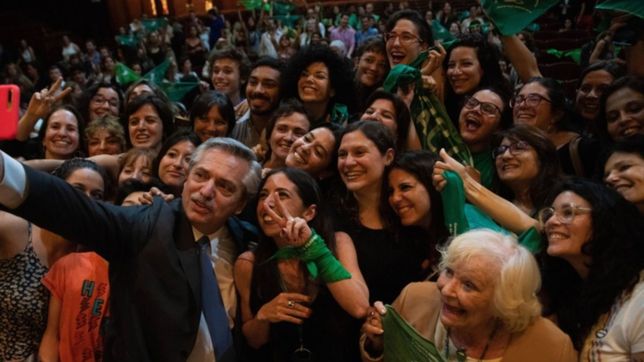 alberto fernandez enviara un proyecto de ley al congreso para despenalizar el aborto