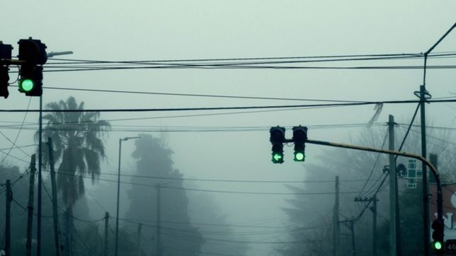 sabado gris de niebla, llovizna y humedad en la plata