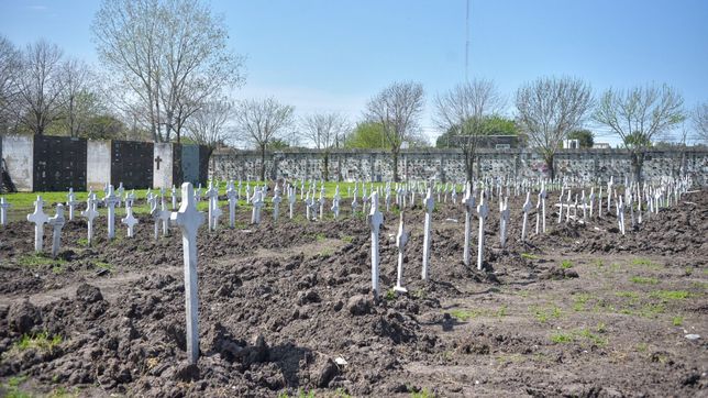 inhumaron mas de 300 ataudes abandonados en el cementerio de la plata