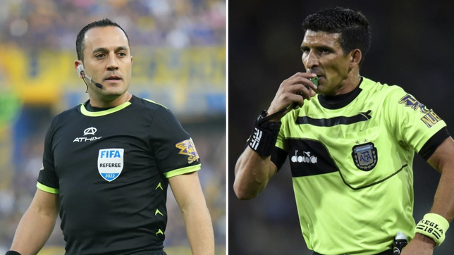 los polemicos arbitros para los partidos de gimnasia y estudiantes