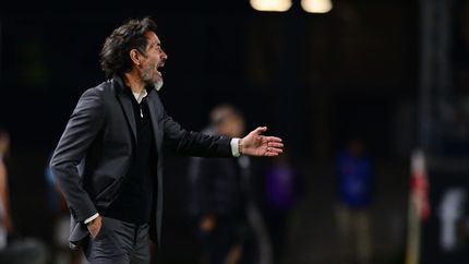 Eduardo Domínguez se fue con bronca y opinó sobre el gol anulado por VAR