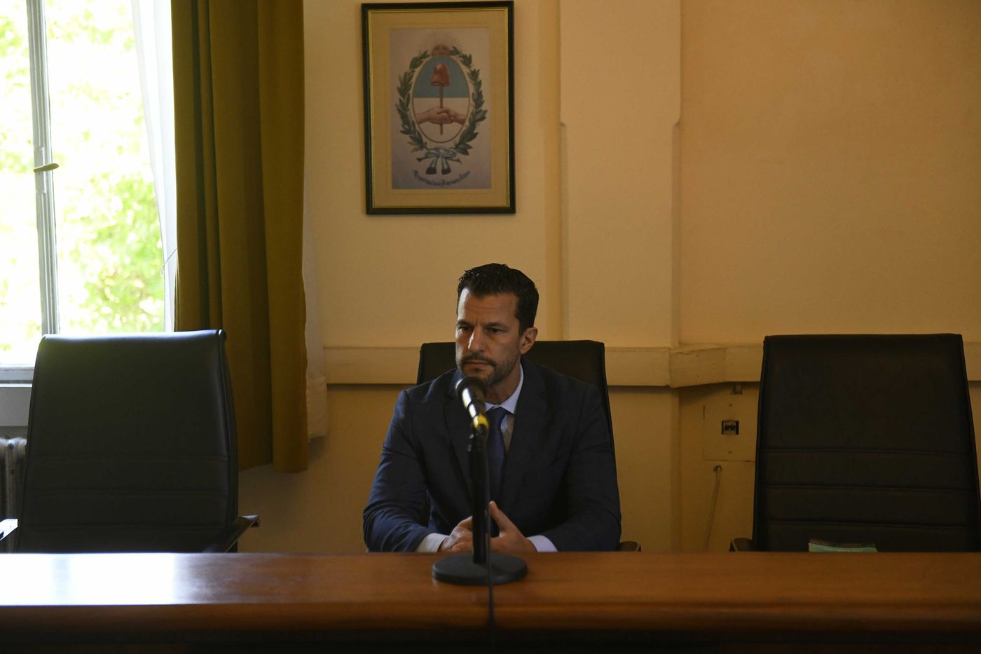 Ezequiel Medrano, juez que impuso la condena y ordenó la detención de García.