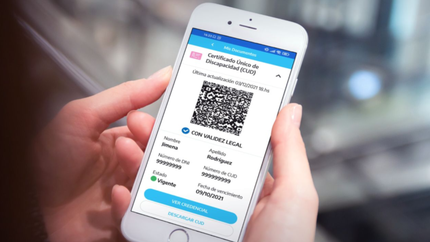 Aprueban el nuevo formulario de Certificado Médico Oficial para personas con discapacidad