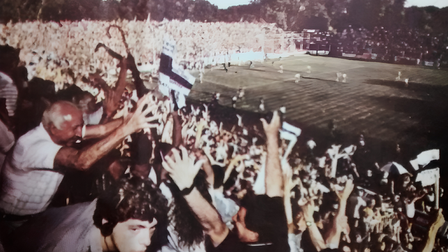 Video: Gimnasia compartió imágenes inéditas de los festejos de la Copa Centenario desde la tribuna