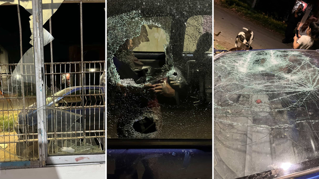 tiros, amenazas y panico en villa elvira durante una madrugada marcada por la violencia