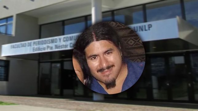 dolor en la facultad de periodismo por la muerte de un estudiante