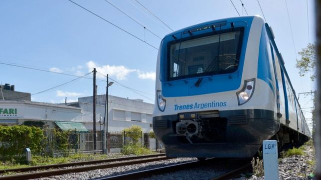 tras la conciliacion, se restablecio el servicio de trenes entre la plata y constitucion