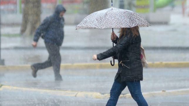 alerta: tras el temporal, se esperan mas lluvias y viento para el resto del dia