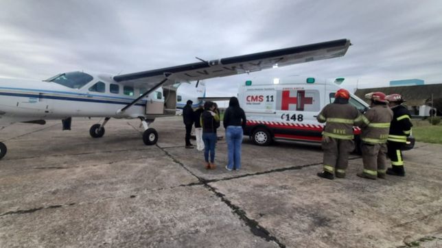 desplegaron en la plata un megaoperativo sanitario para salvar una vida en villa gesell
